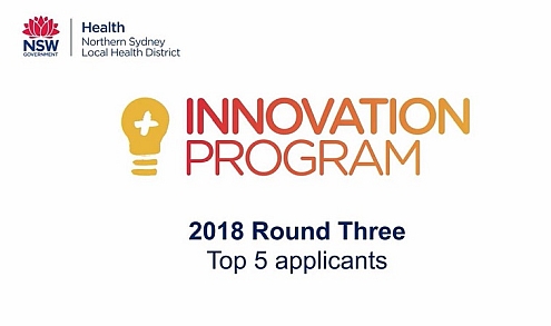 Innovation Program 2018 round three top 5 applicants